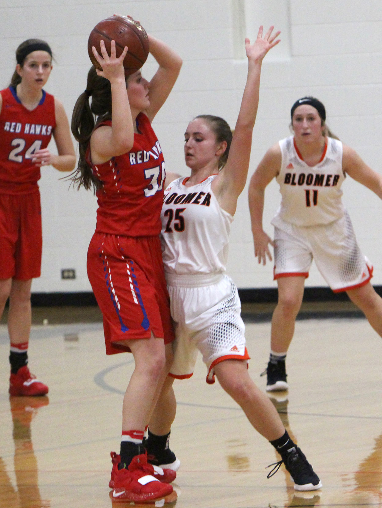 Gale-Ettrick-Trempealeau at Bloomer girls basketball 12-29-18